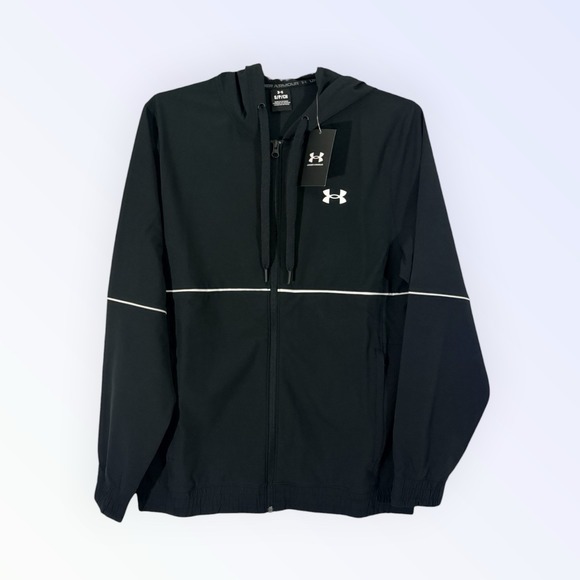 Under Armour Other - Under Armour Baseline Full‎ Zip Woven Jacket MENS Size SMALL New! Hoodie